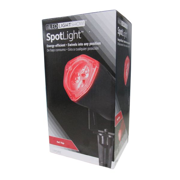 red led spotlight outdoor