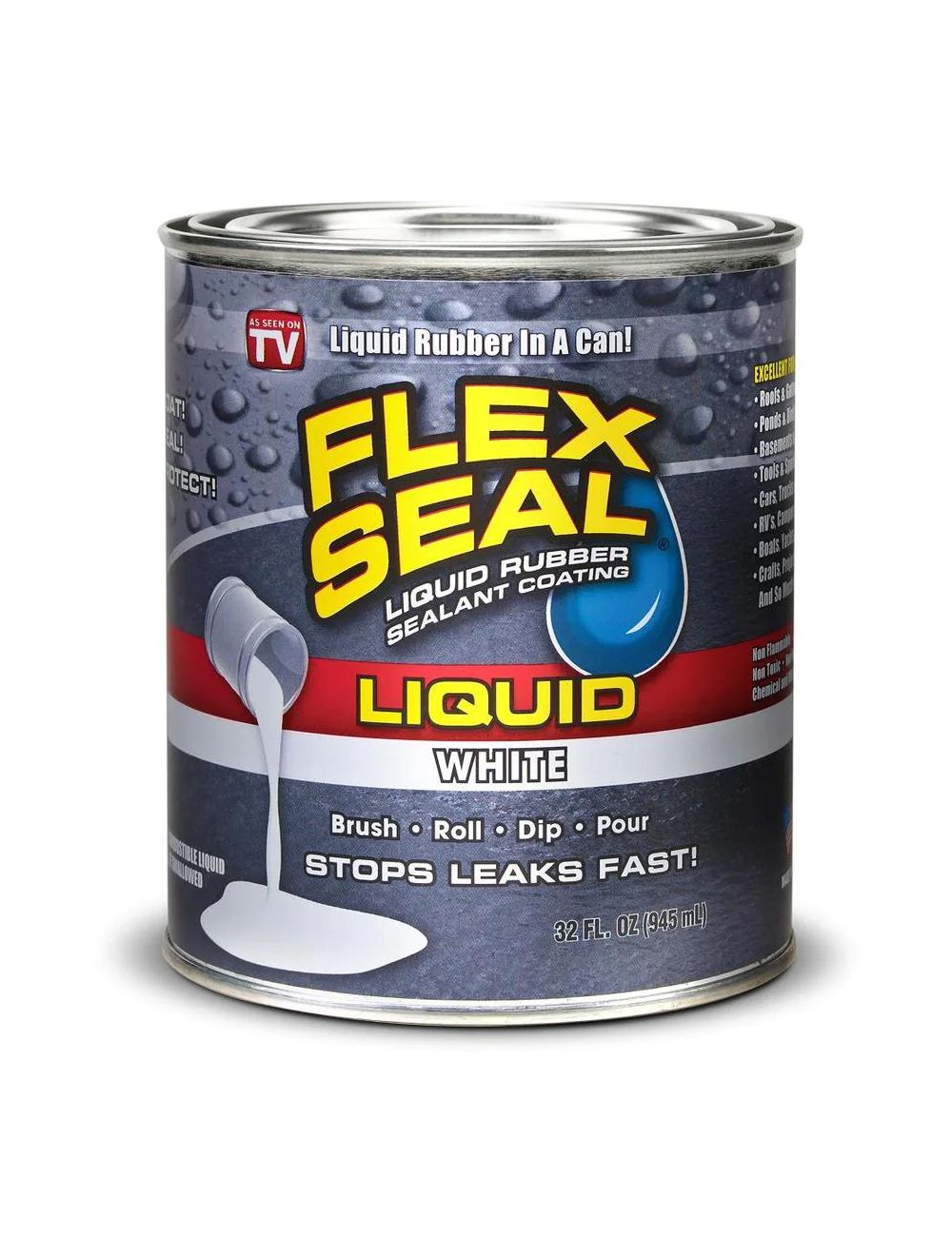 Flex Seal Liquid White 32oz