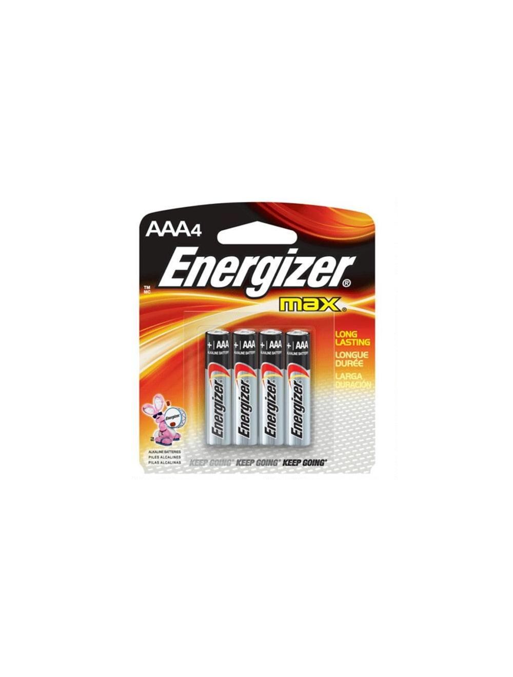 Battery Alk Max AAA 4Pk Energi