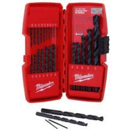 21pc Black Oxide Drill Bit Set