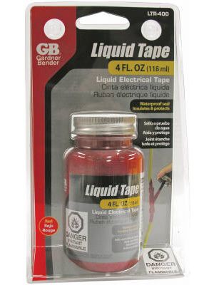 Gardner Bender LTB-400 4 oz Black Liquid Electrical Tape