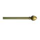 Curtain Rod Acorn A/Brs 28-48i