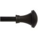 Curtain Rod Irvington Blk 66-1