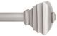 Curtain Rod Jayden Pewter 36-6