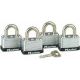 Master Padlock 4pk #3QLF