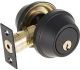 D/Cylinder Deadbolt Black