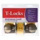 Toledo Entrance Lock A/Brass