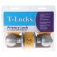 T-Lock Bed/Bath Lock S/Steel