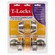 T-Lock Dbl Combo A/Brass