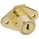 Drawer Lock Brass