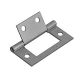 Flush Hinge 38mm Zinc