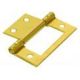 Flush Hinge 50mm Brass