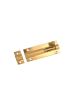 Barrel Bolt Brass 2 1/2in