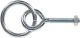 Eye Bolt W/Ring 3/8x3-3/4in