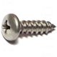 Screw 10x3/4i S/S Pan