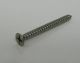 Screw 6x1-1/2i S/Steel Flt Hd