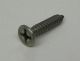 Screw 14x1-1/4 S/Steel Flt