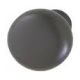 Knob Zinc Black Matt