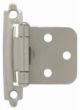 S/Nickel Self Closing Hinge 2p