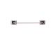 Towel Rail 12I Single Chrome