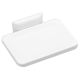 SOAP DISH WALL WHITE