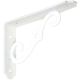 A/White Shelf Bracket 5x3-1/2i