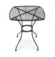 Table Bistro Uptown Mesh Black