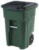 Waste Bin 48Gln 2Wheel Grn