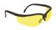 Safety Glasses Amber Lens Adj