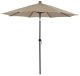 Garden Umbrella Beige 9ft LED