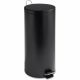 Waste Step Bin 30L/8G Rnd Blk