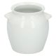 Utensil Holder Wht Ceramic Alp