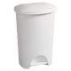 Wastebasket 11.9G Stepon White