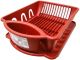 Dish Drainer Ultra 2pc Red