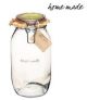 Glass Jar w/seal 74oz