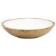 Salad Bowl White Wood 40cm