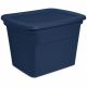 Storage Tote Box Blue 18Gln