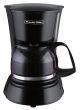 Coffee Maker 4Cup Blk P/Silex