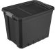 Tote 27gal Black Base & Lid