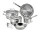 12pc S/Steel Saucepan Set T-Fa