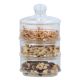 Storage Jar Stack 12cm S/3 Alp