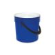 Ind Bucket 22L Blue w/Lid Wht