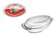 Baking Dish Glass Oval 1.5L w/