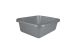 Dish Pan Rect 8.5L Silver