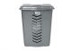 Laundry Hamper 50L Silver