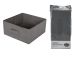 Storage Cube Grey 30x15cm