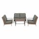 Calabria Woven Chat Set 4pc