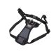 Harness Frnt Conn Padded Blk M