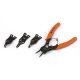 Pliers Circlip Double 4pc