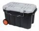 Wheeled Plastic Tool Box 29in